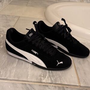 Puma black speed cat sneaker 8.5